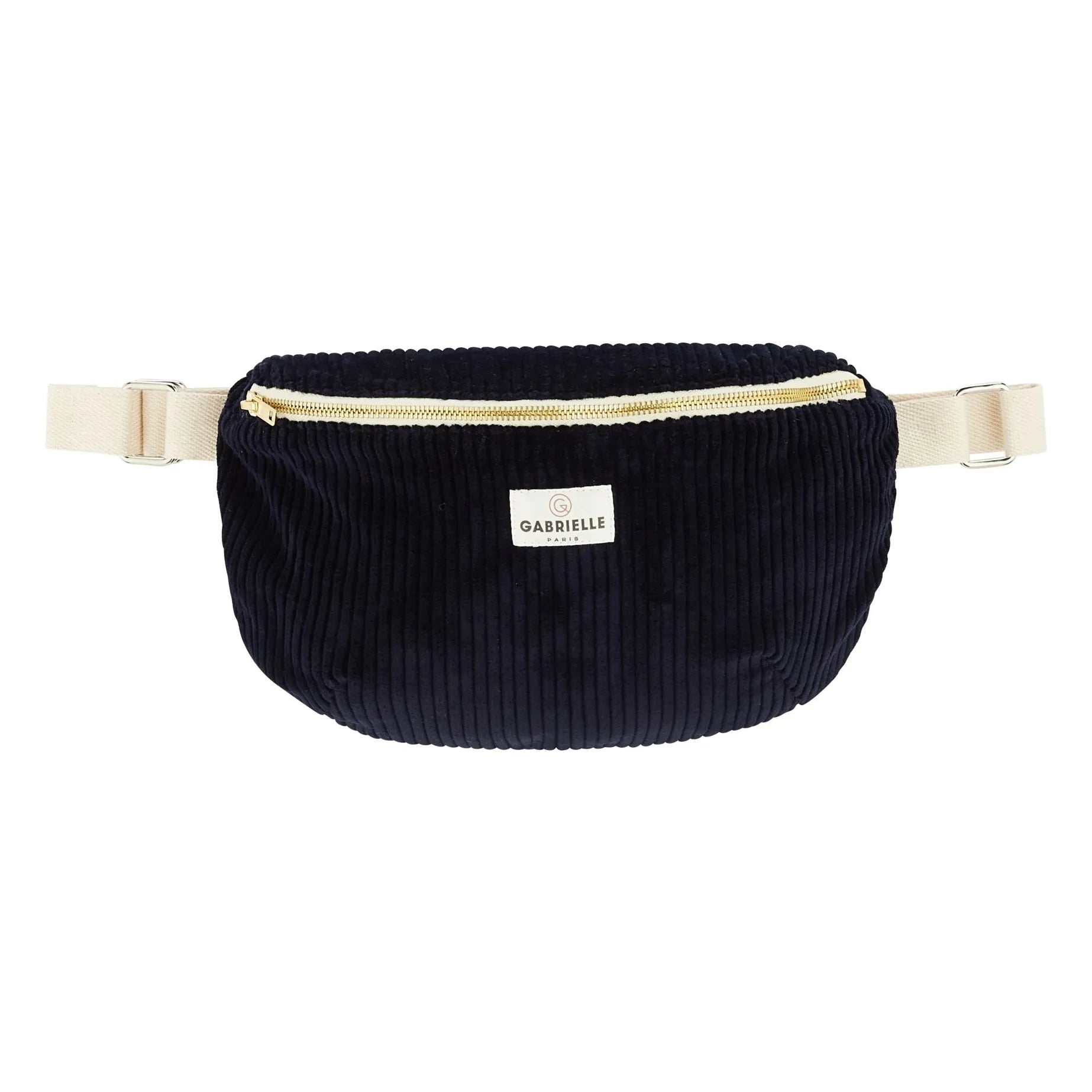 Gabrielle Paris - Children's Velvet Waist Bag | Navy Blue