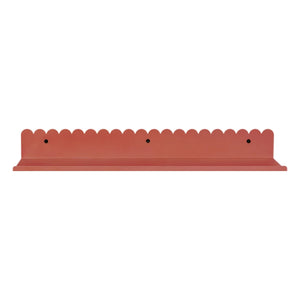 Nobodinoz - Vibes Wall Shelf 50x16 cm | Terracotta