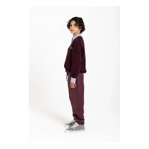 Finger in the nose - Organik Pamuk Jogger Pantolon | Koyu Kahverengi