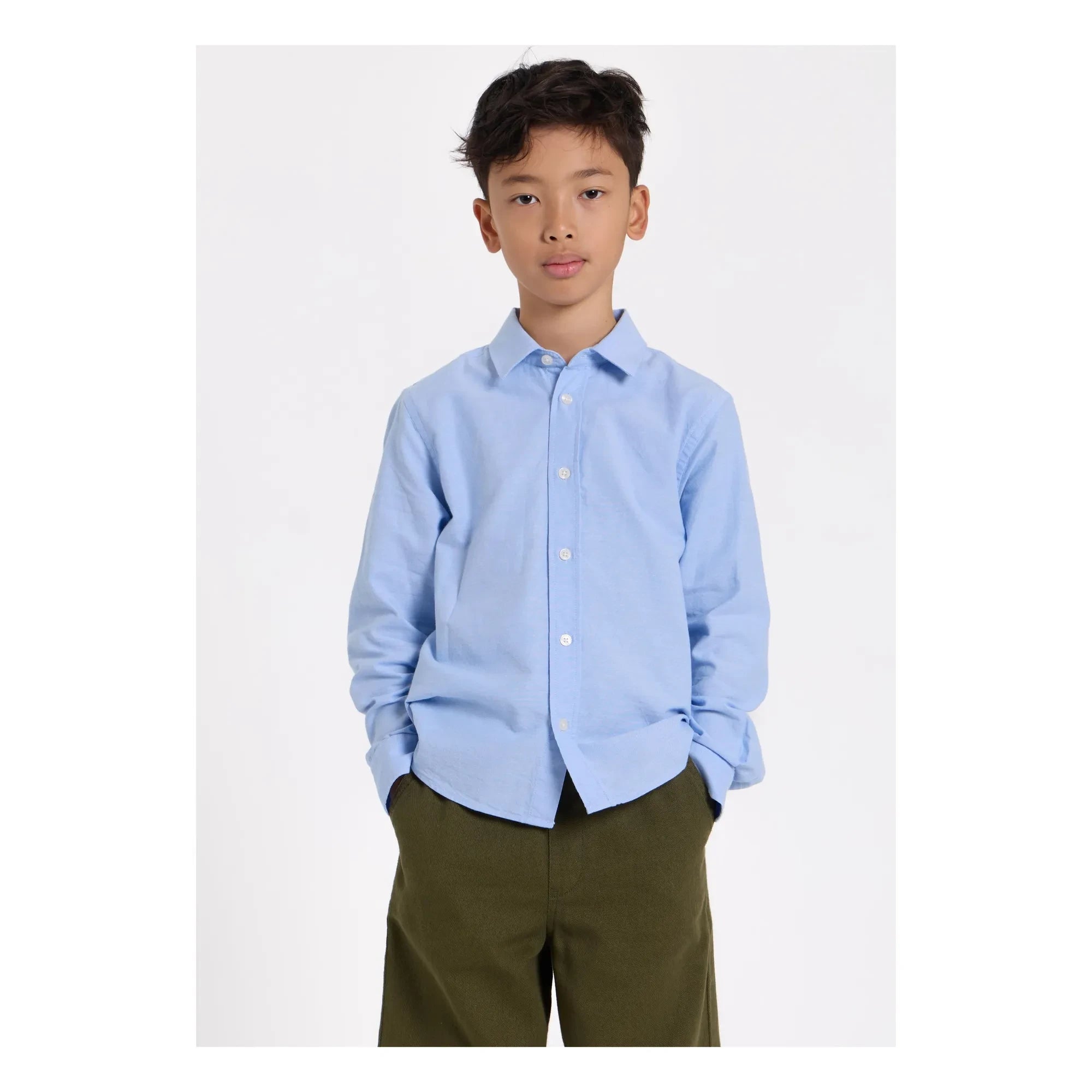 Smallable Kid - Zak Oxford Shirt | Light Blue