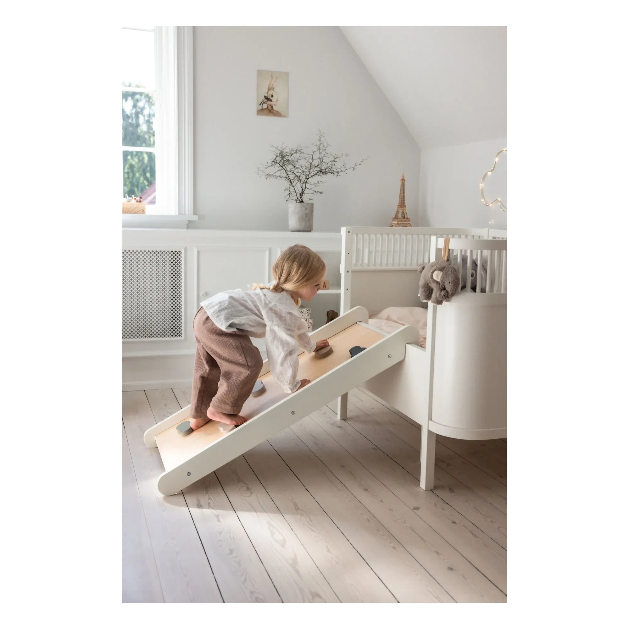 Sebra - 2-in-1 Bed Rail | White