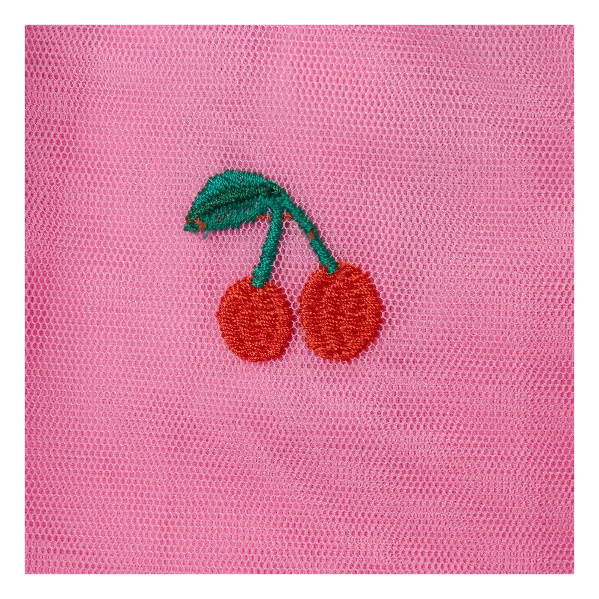 Stella McCartney Kids - Cherries Tulle Skirt | Pink