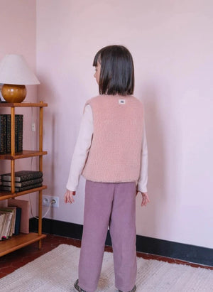 Studio Bohème - Ruffled Collar Mara Organic Cotton T-Shirt | Vanilla