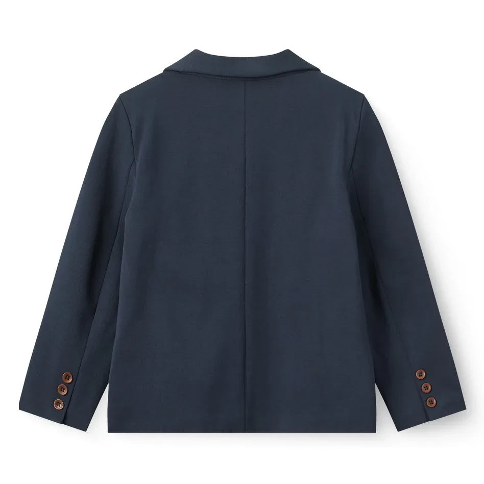Copenhagen Colors - Stretch Organic Cotton Blazer | Navy