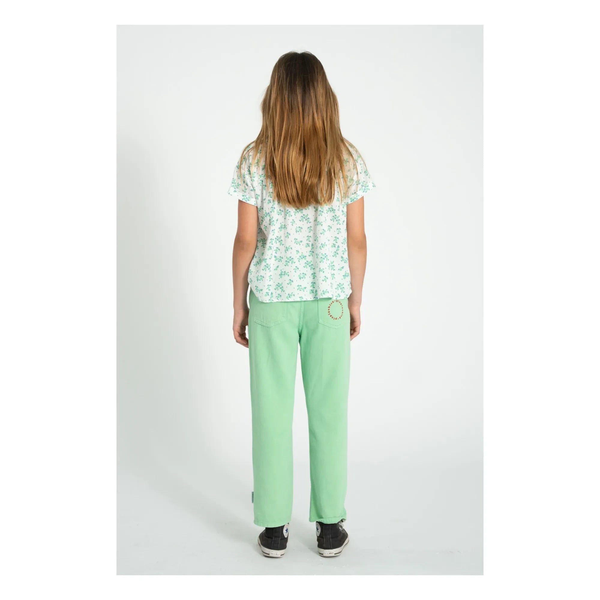 Piupiuchick - Straight Jeans | Grass Green