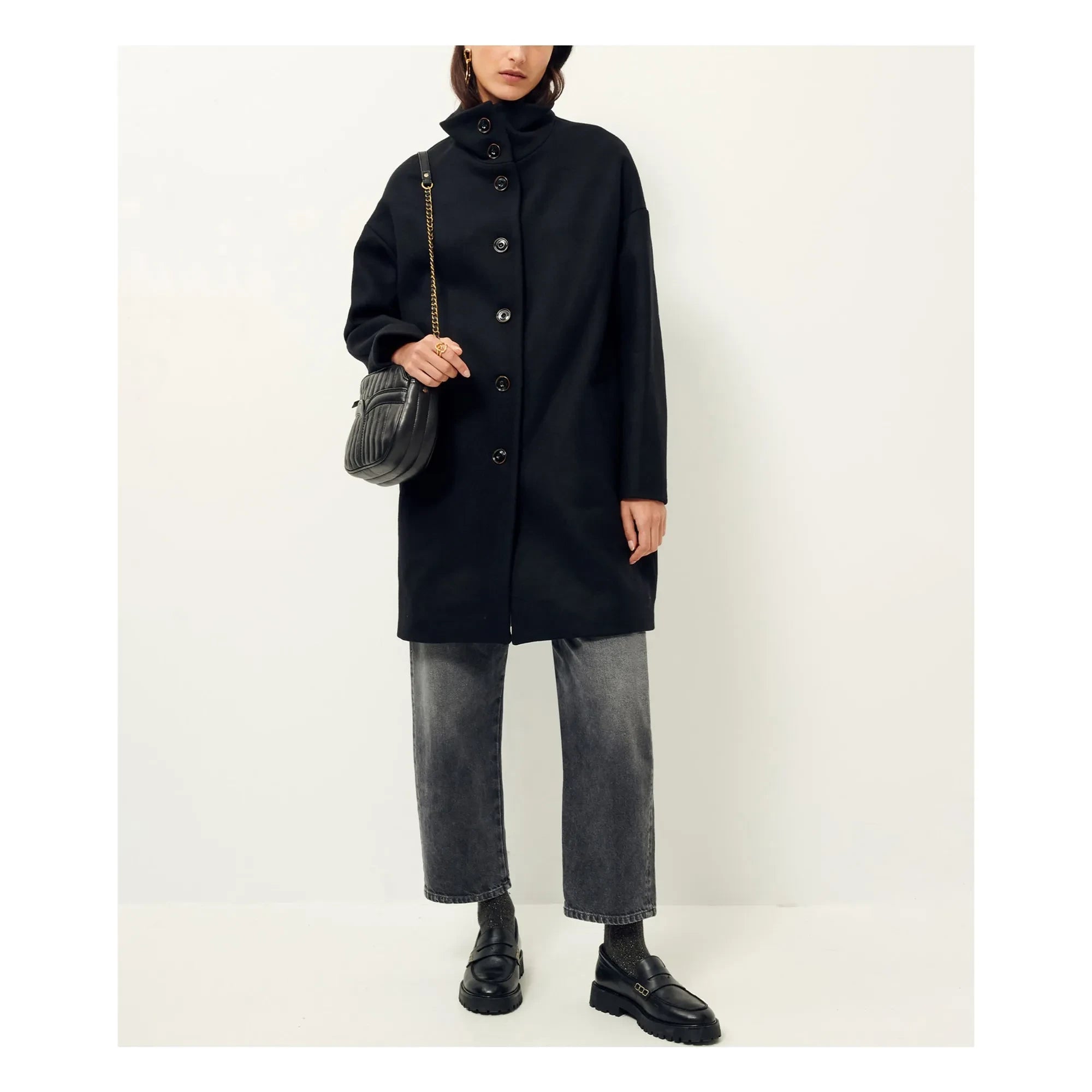 Sessùn - Divine Leather Bag | Black