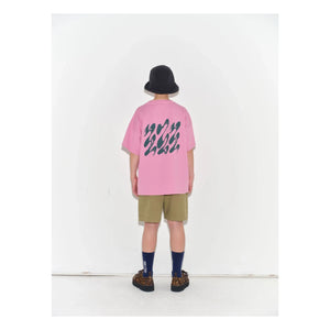 Main Story - Oversize organic cotton T-shirt | Pink