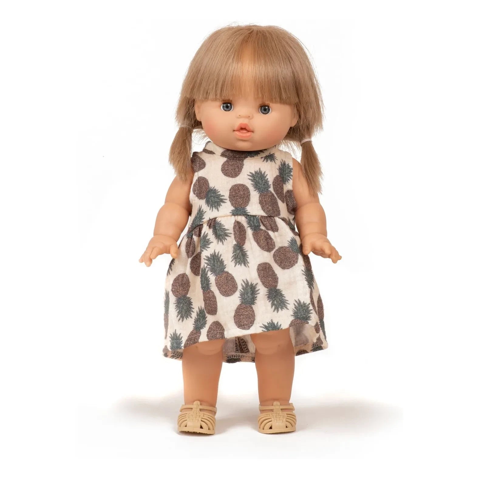 Minikane - Vestiaire Doll - Faustine Pineapple Dress