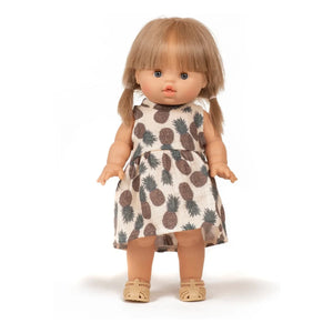 Minikane - Vestiaire Doll - Faustine Pineapple Dress