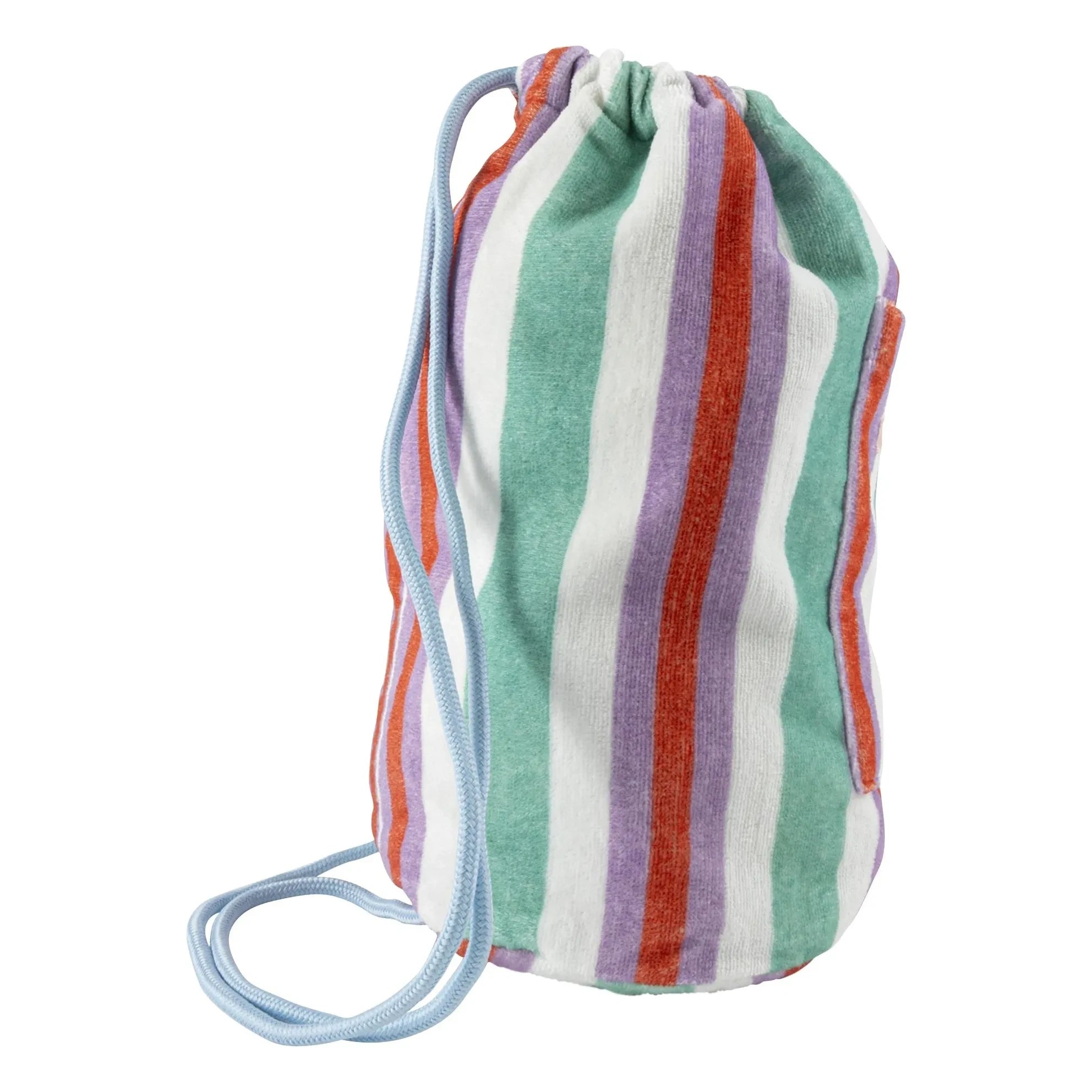 Jera Mini - Striped Towel Pocket Backpack