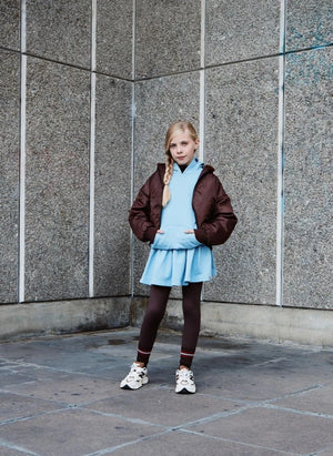 Finger in the nose - Chloé Sweatshirt Dress | Light Blue