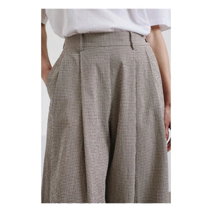 Pomandère - Cotton Gabardine Pants | Cream