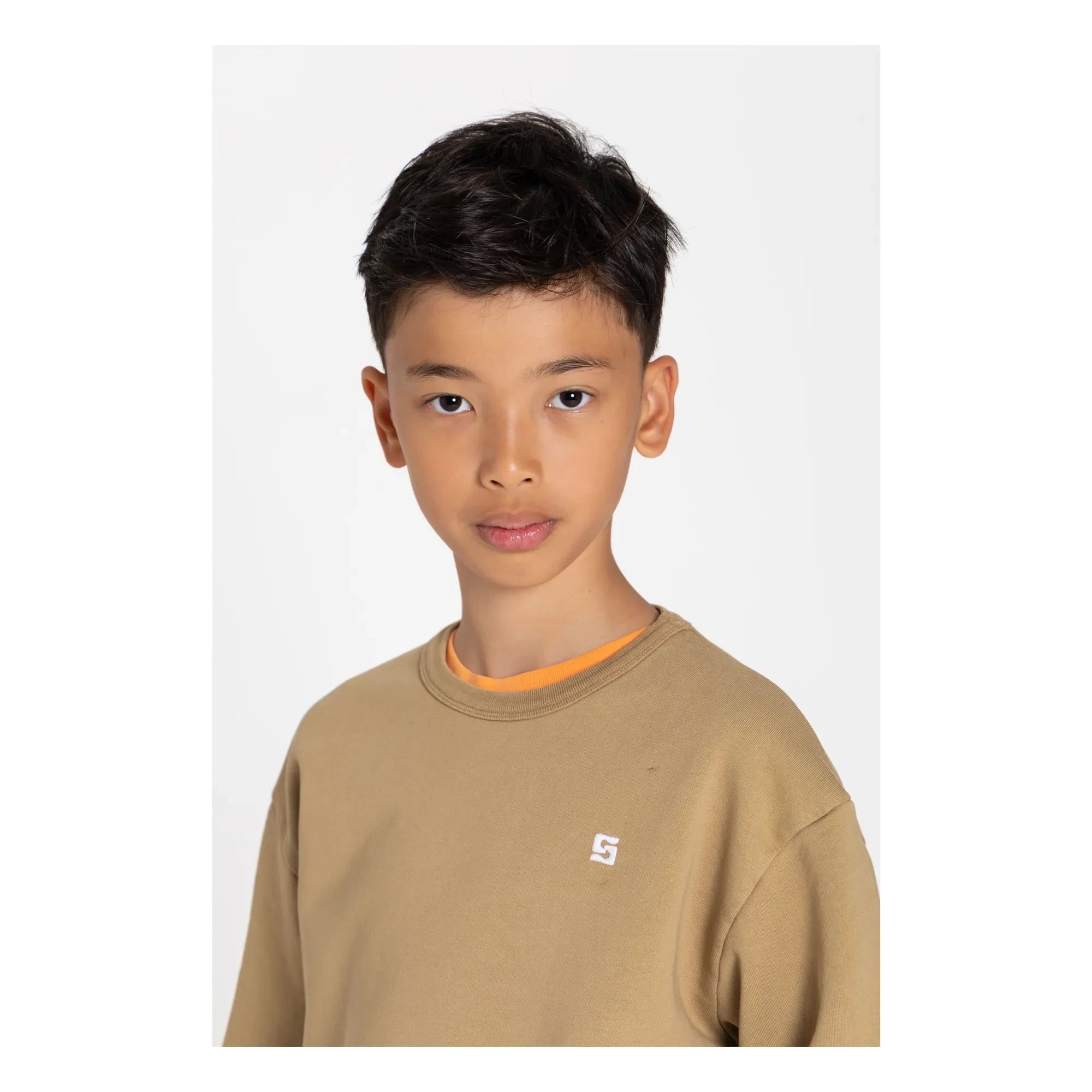 Smallable Kid - Arlo Organic Cotton Sweatshirt | Brown