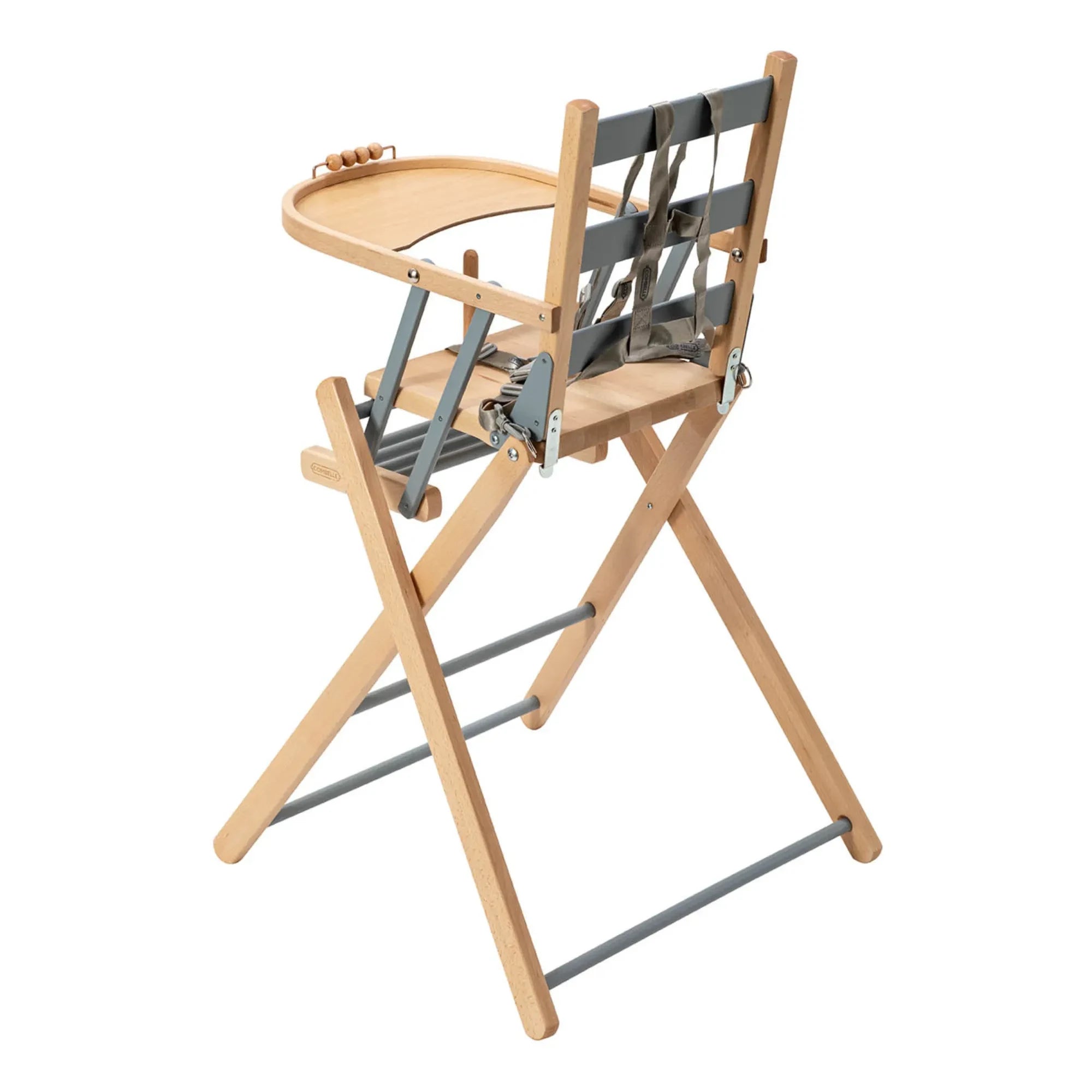 Combelle - Sarah Extra Foldable High Chair | Gray Blue