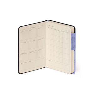 Legami - Notebook with Blank Pages and Monochrome Soft Cover - Cosmic Lilac - My Notebook