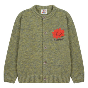 Jelly Mallow - Happy Cardigan | Olive Green
