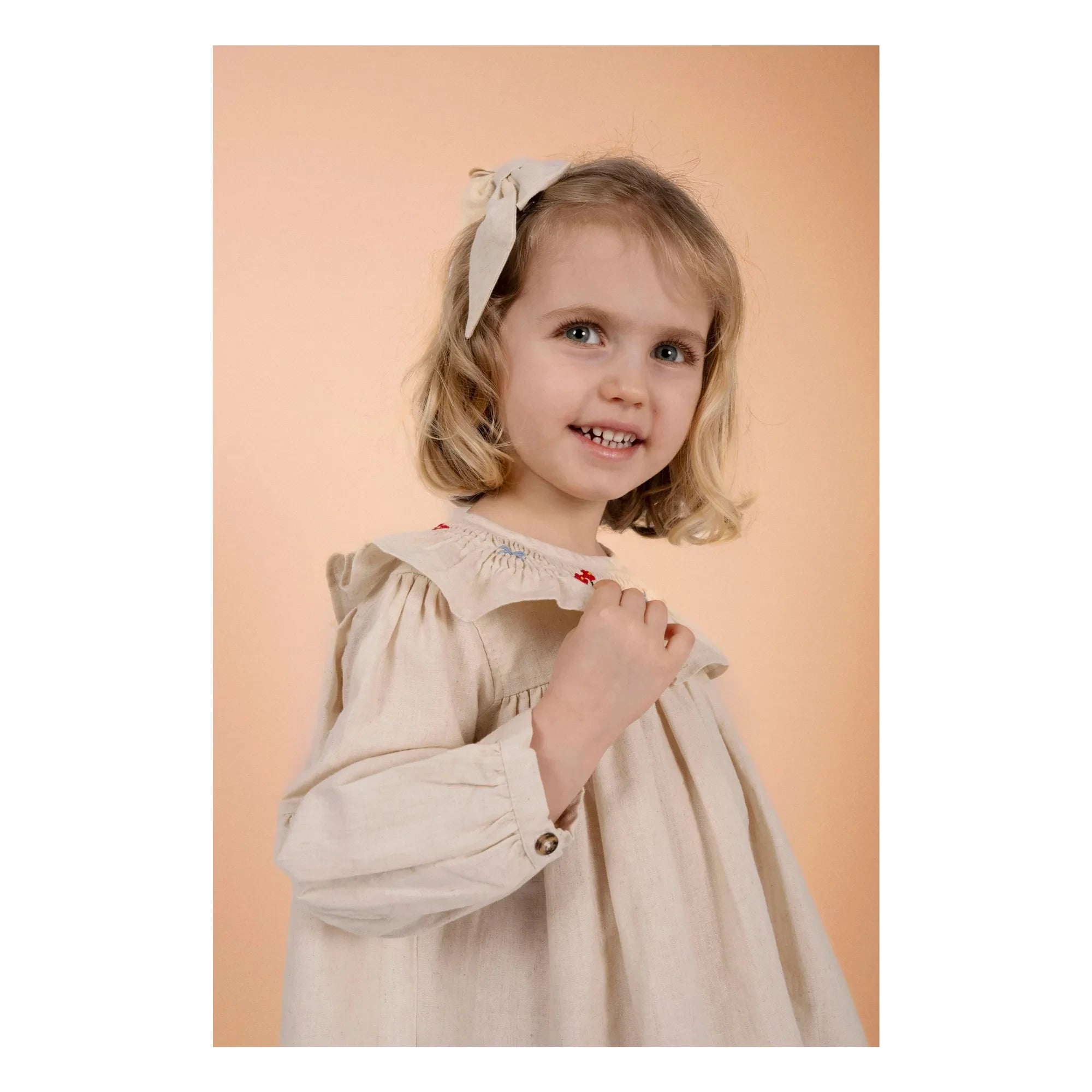 Loir - Bianca Linen Dress | Ecru