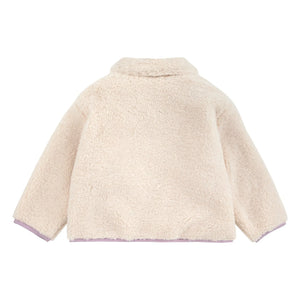 Bobo Choses - Reversible Sherpa Jacket Made from Recycled Fibers | Lilac