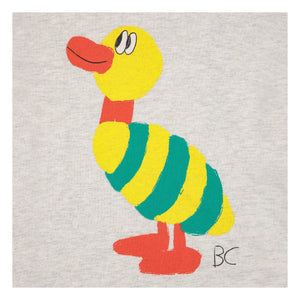Bobo Choses - Duck T-shirt | Heather Gray