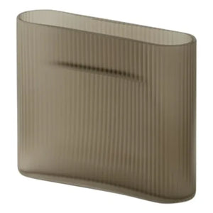 Muuto - Ridge Vase | Dark beige brown