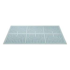 Toddlekind - Linear Modular Play Mat | Gray Blue