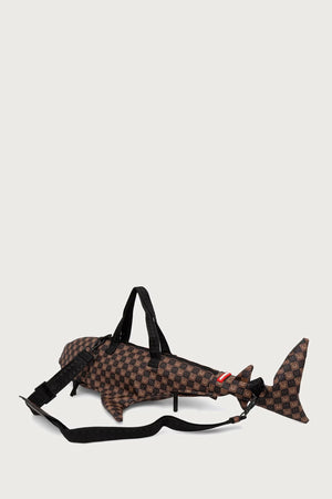 Sprayground - Brown Sharks Bag in Paris 910D9486NSZ