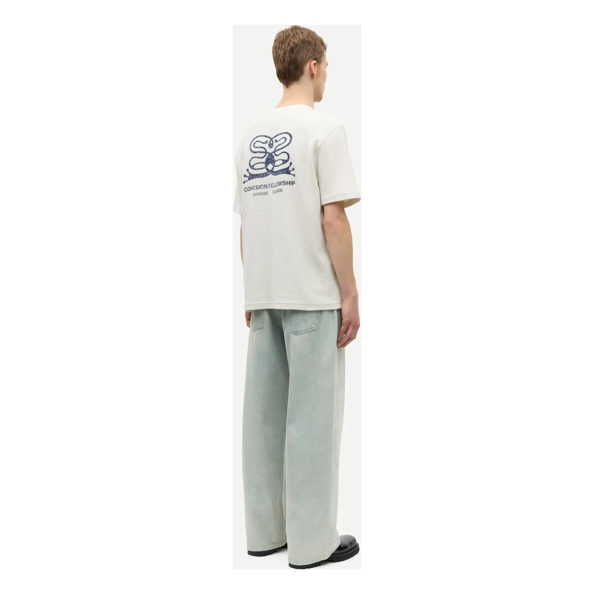 Samsoe Samsoe - Safellow Cotton T-Shirt | Cream