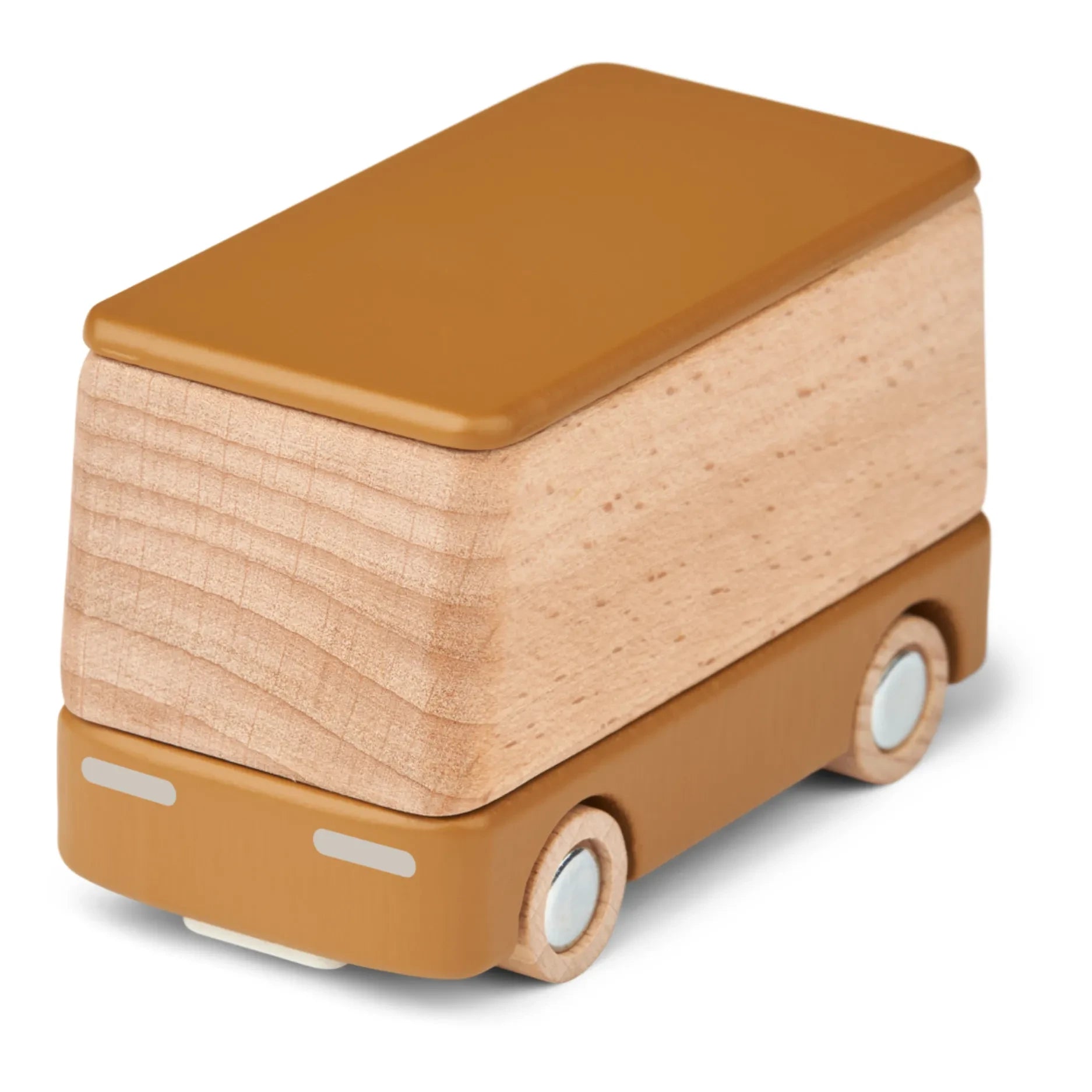 Liewood - Wooden Bus | Golden Caramel