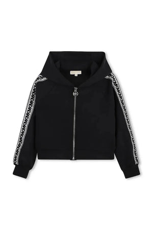 Children's zip-up hooded sweatshirt