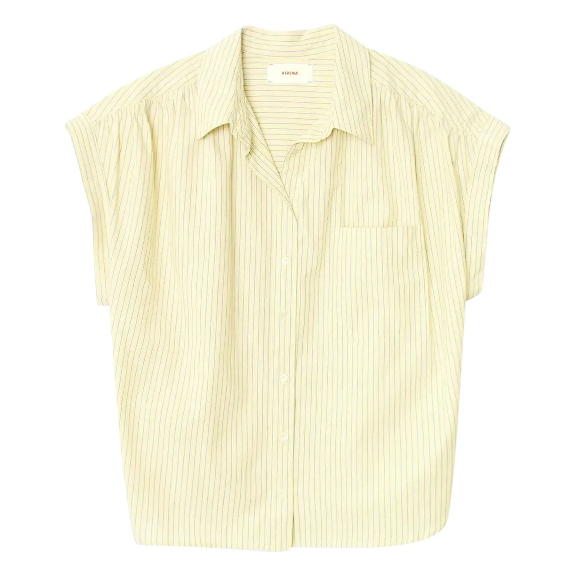 Xirena - Lexi Striped Shirt | Citrine