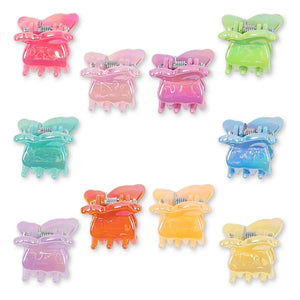 Konges Sløjd - Set of 10 Mini Butterfly Hair Clips | Pink