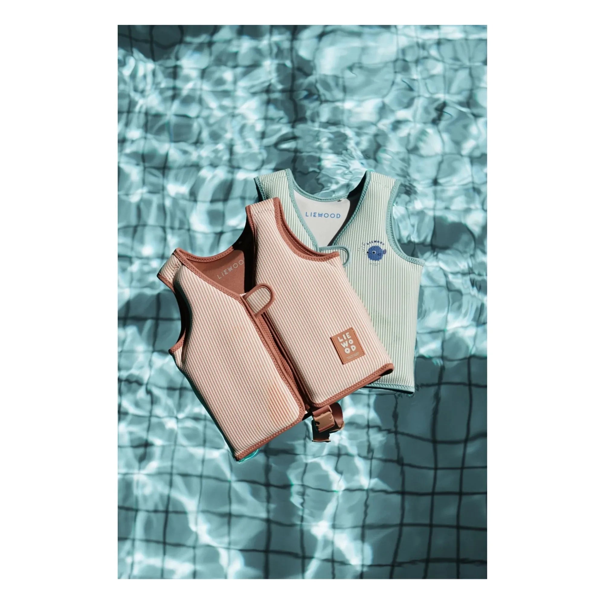 Liewood - Dove Swimsuit Vest | Sandy/Peppermint