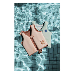 Liewood - Dove Swimsuit Vest | Sandy/Peppermint