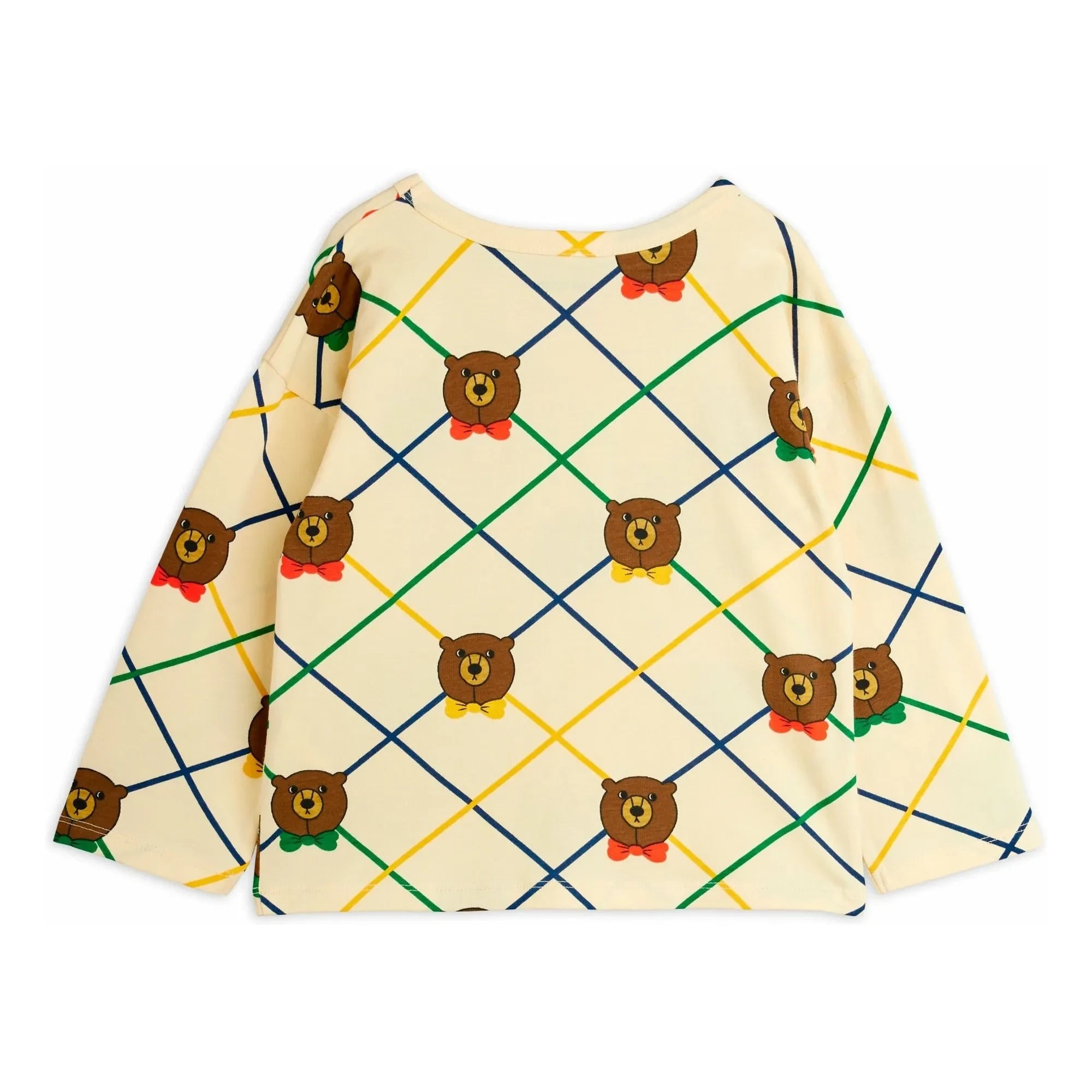 Mini Rodini - Teddy T-Shirt Organic Cotton | Ecru