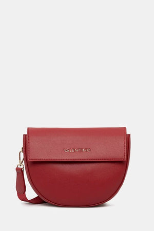 Valentino Bags kadın imitasyon deri kruvasan çanta
