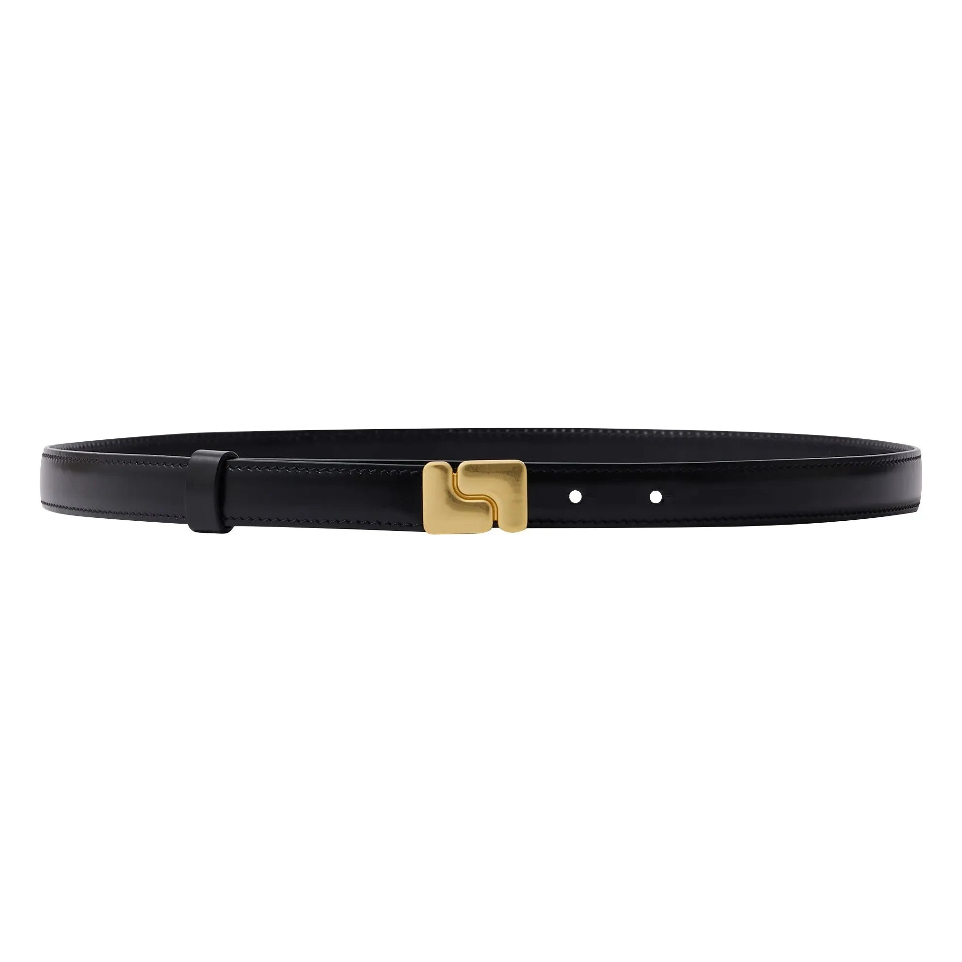 Soeur - Ninon Mini Leather Belt | Black