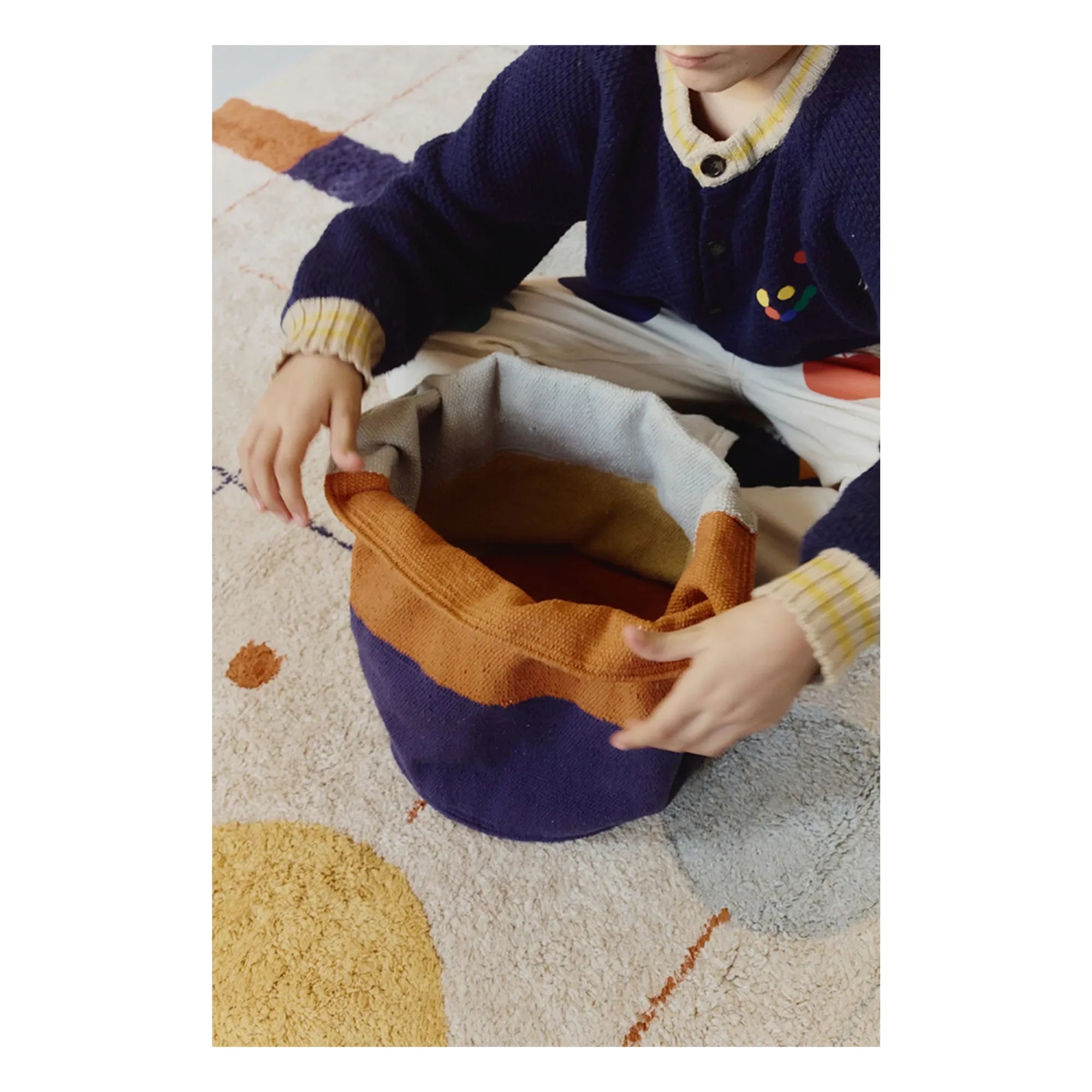 Lorena Canals - Color Block Basket