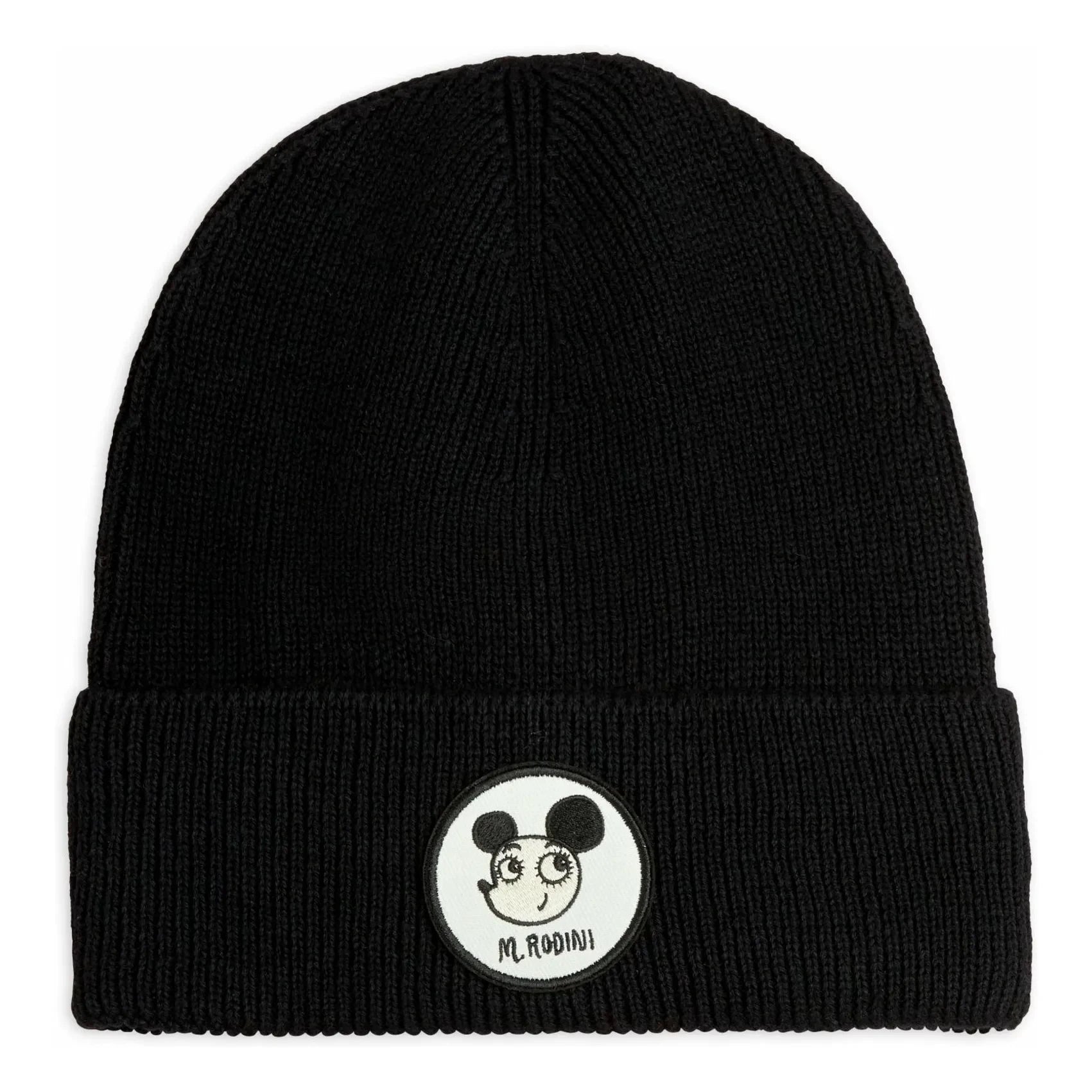 Mini Rodini - Ritzratz Organic Cotton Hat | Black