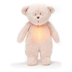 Moonie - Teddy Bear Musical Night Light | Blush