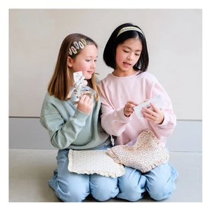 Mimi & Lula - 5-Piece Spring Festoon Hair Clip Set | Ecru