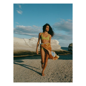 Soleil Soleil - Square Pareo | Blue