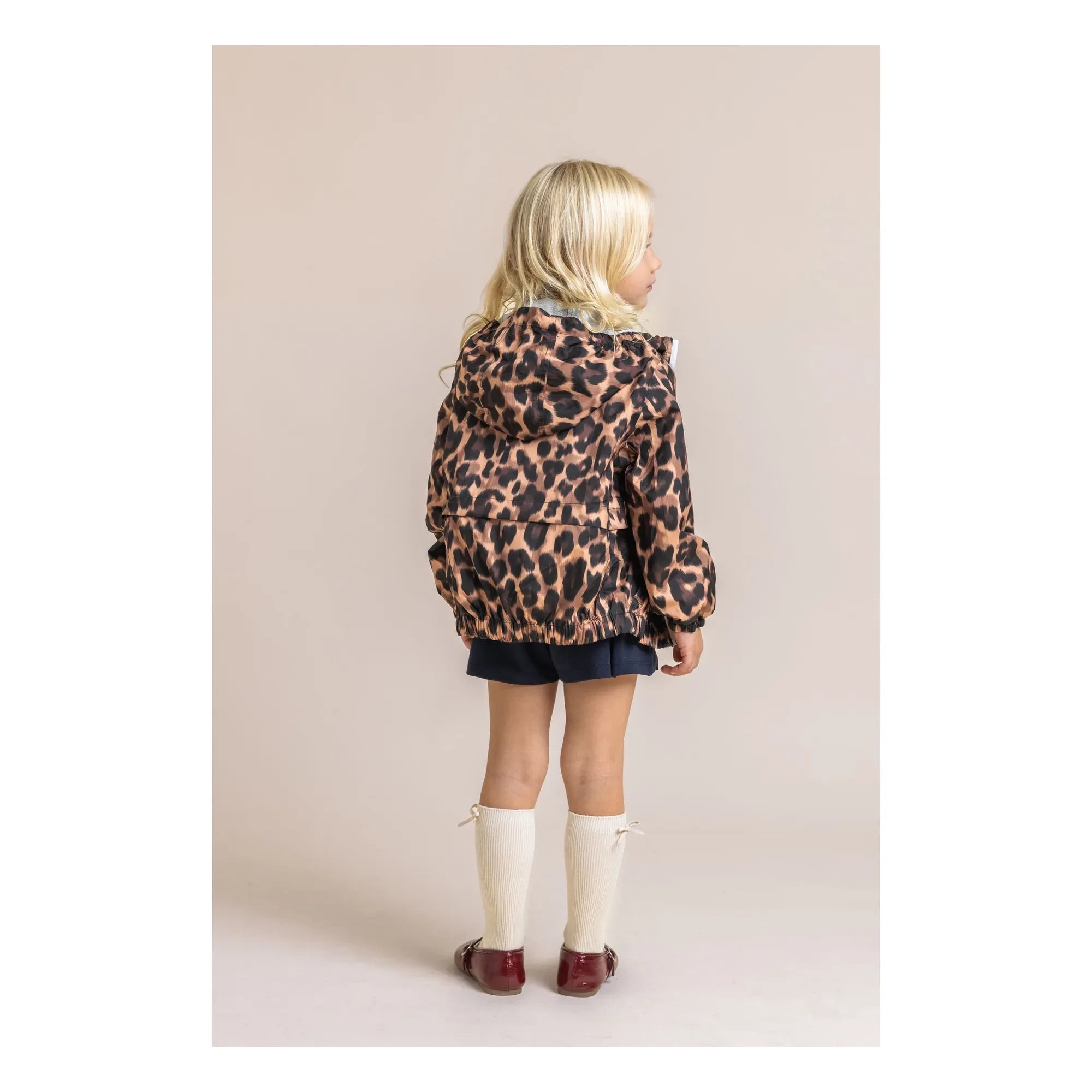 Flotte - Waterproof Windbreaker Bastille Leopard Recycled Fibers | Brown