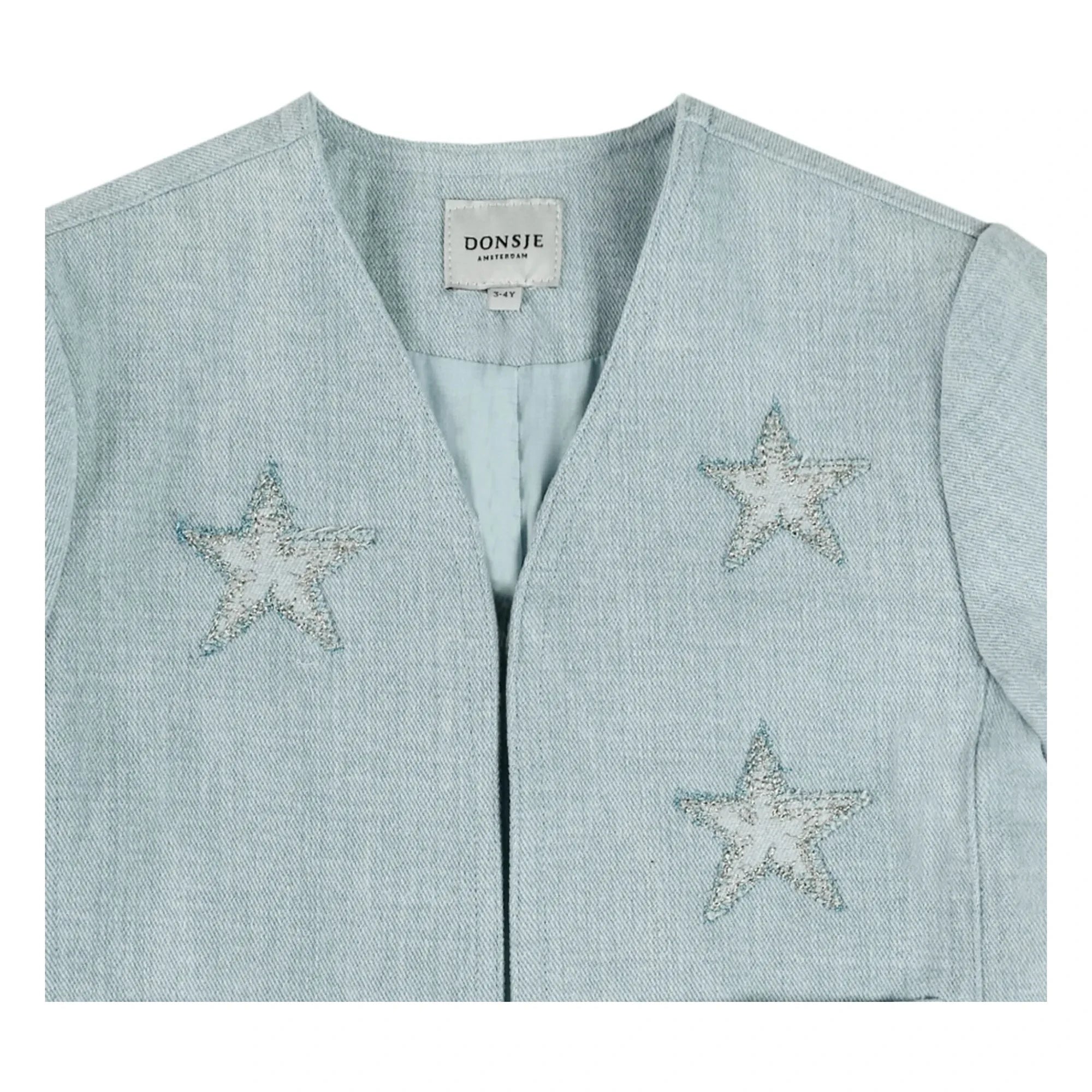 Donsje - Denim Chellèe Etoiles Jacket | Light blue