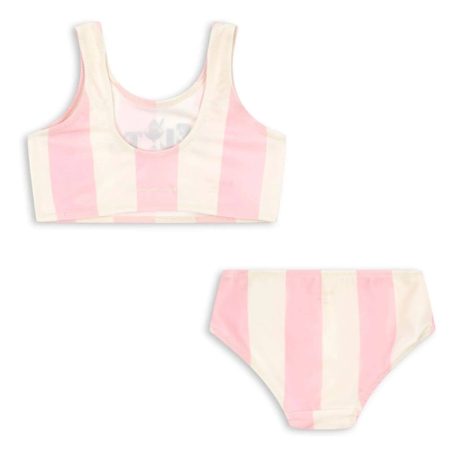 Konges Sløjd - Pomia Striped Recycled Fibre Swimsuit | Pink