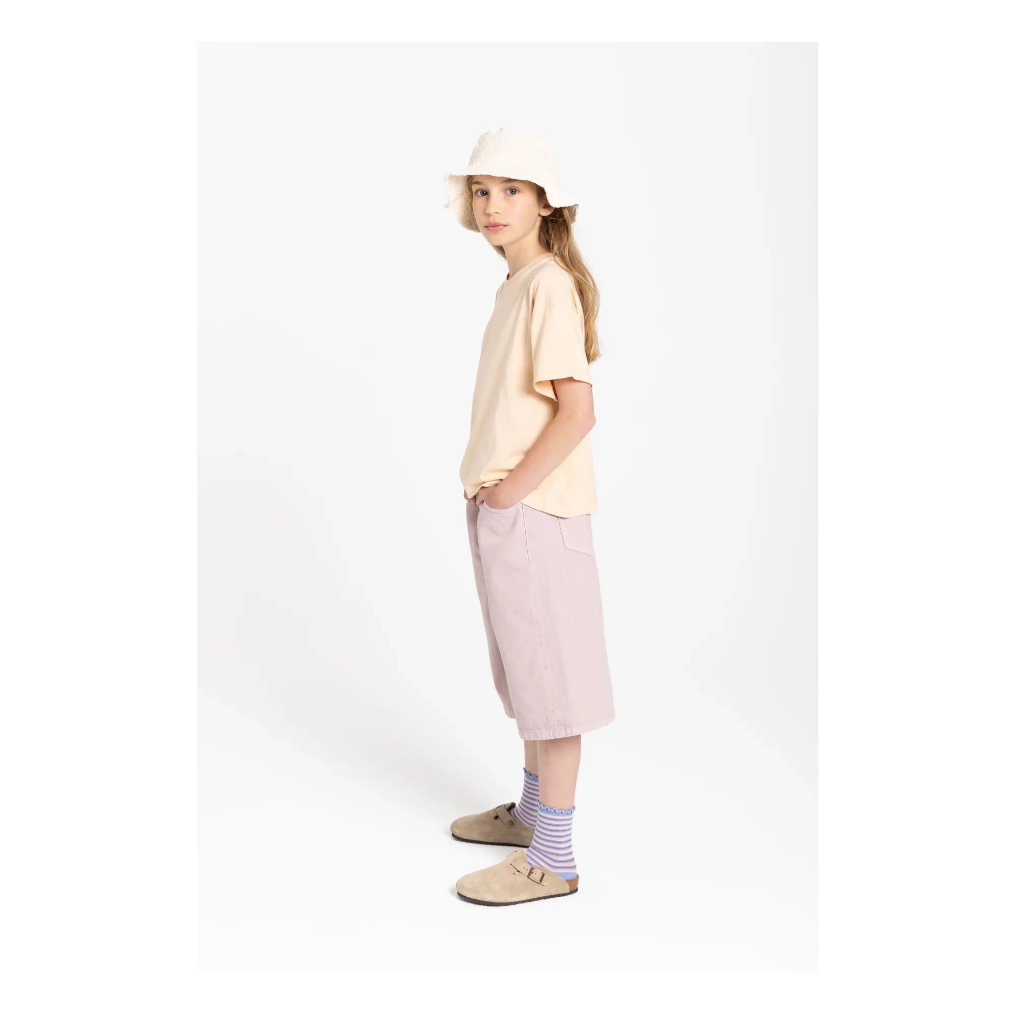 Smallable Kid - Striped Lolita Socks | Lavender