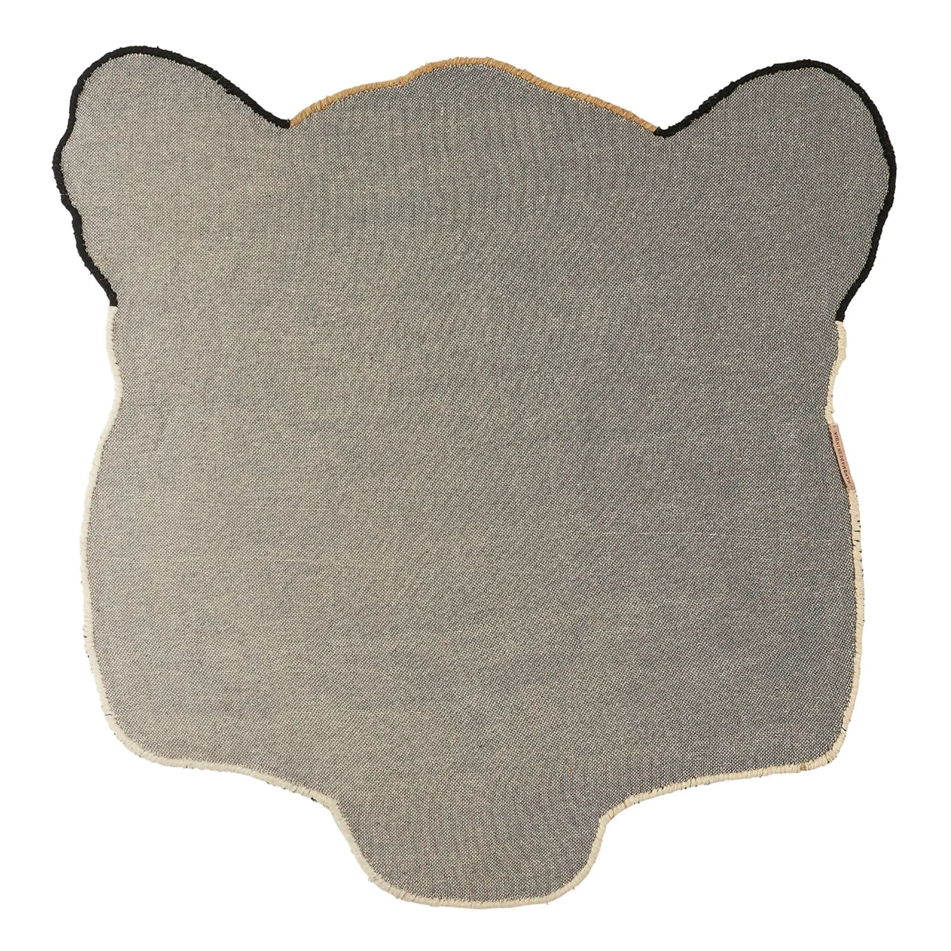 Doing Goods - Rajah Lion Head Rug | Sand