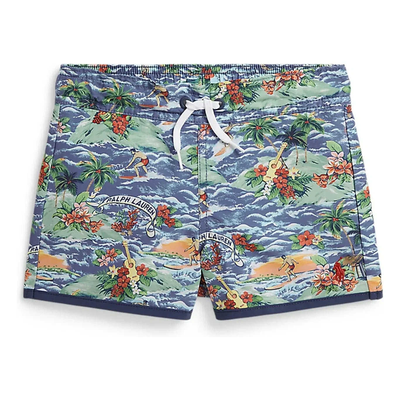 Ralph Lauren - Recycled Fiber Surf Swim Shorts | Blue