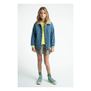 Piupiuchick - Çiçek Desenli Etek | Yeşil