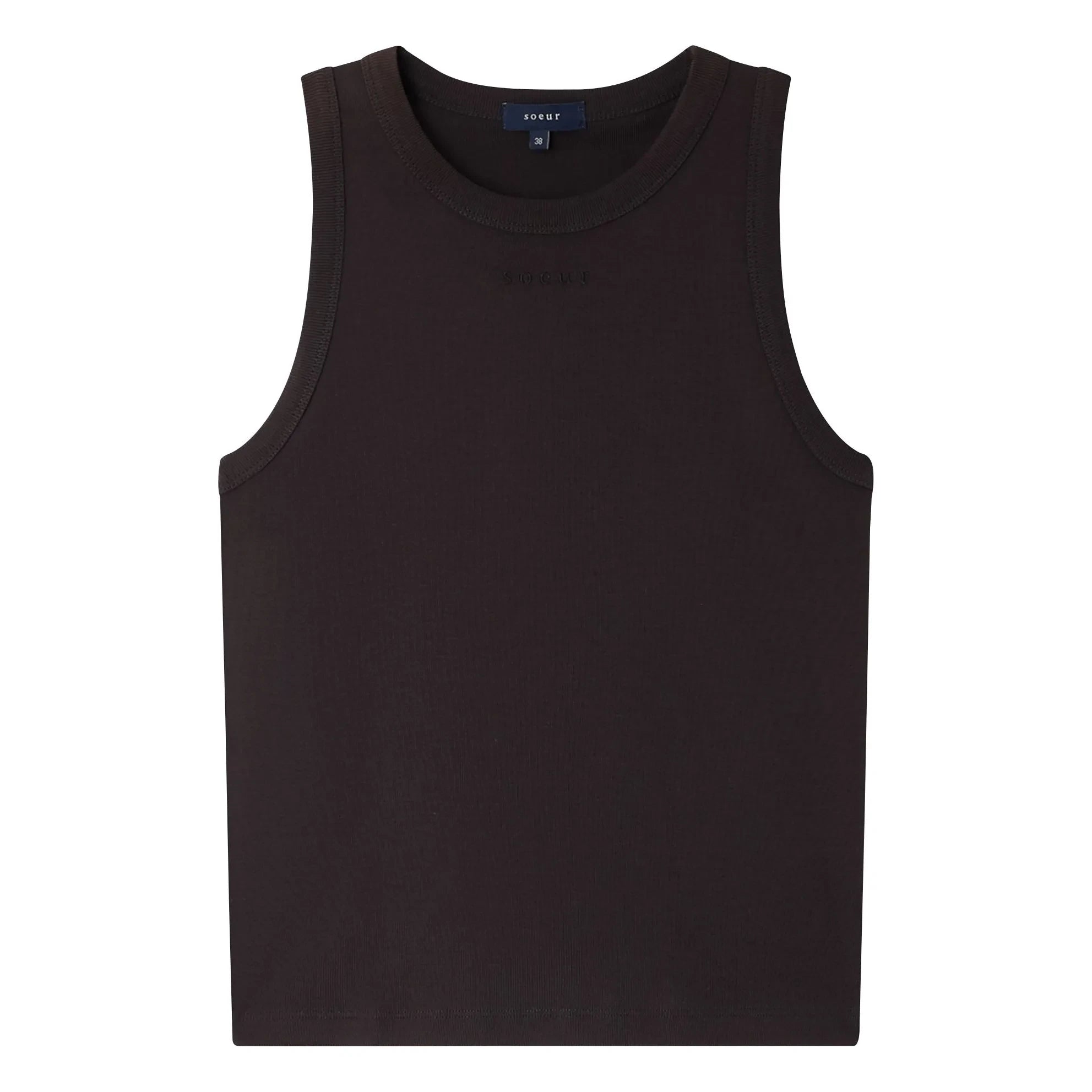 Soeur - Dolly Organic Cotton Tank Top | Carbon