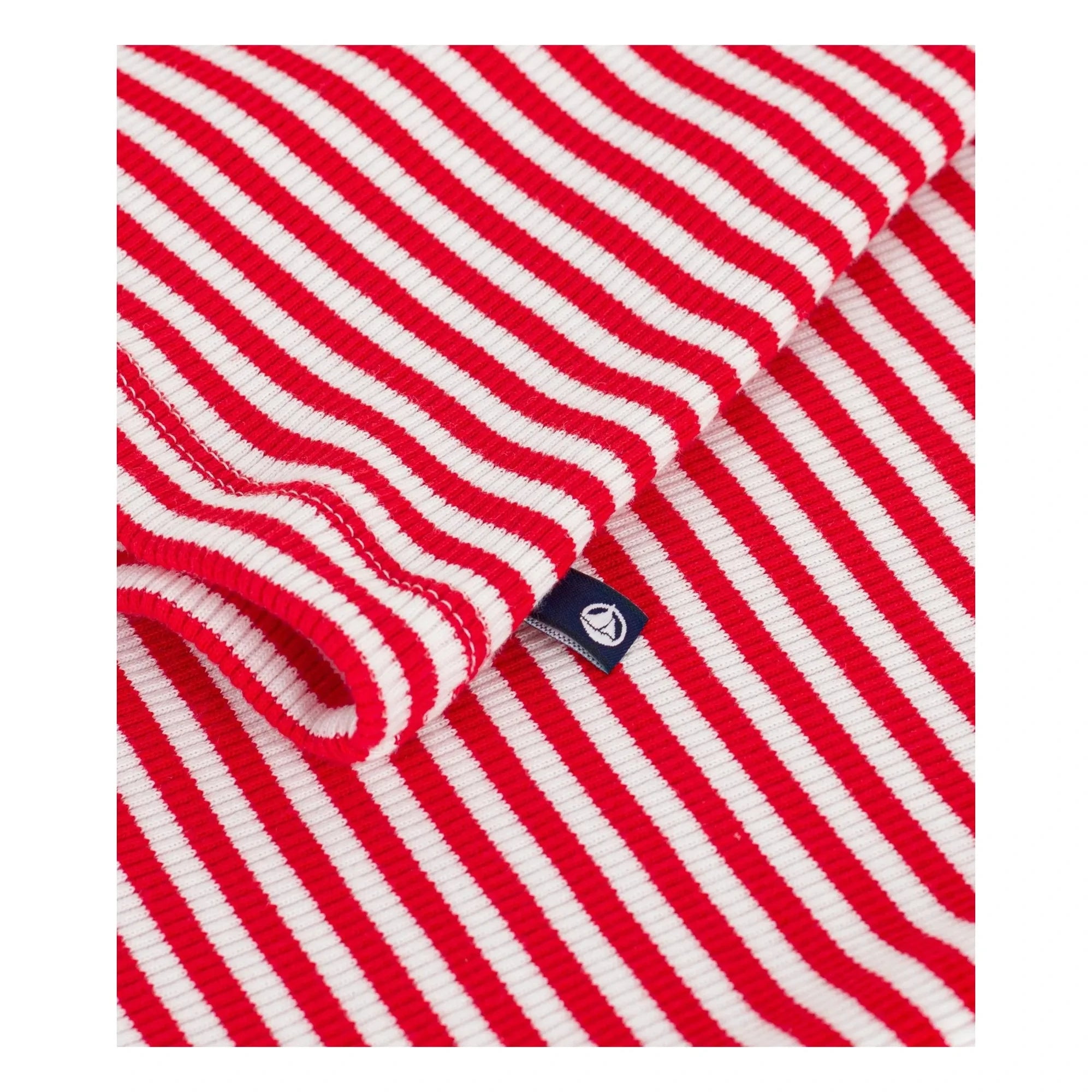 Petit Bateau - İkonik Çizgili Tişört | Kırmızı